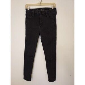 Abercrombie & Fitch Womens Juniors Jeans Black Denim 5 Pocket Size 29/8